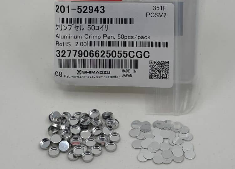 shimadzu 20152943 sample pan cover