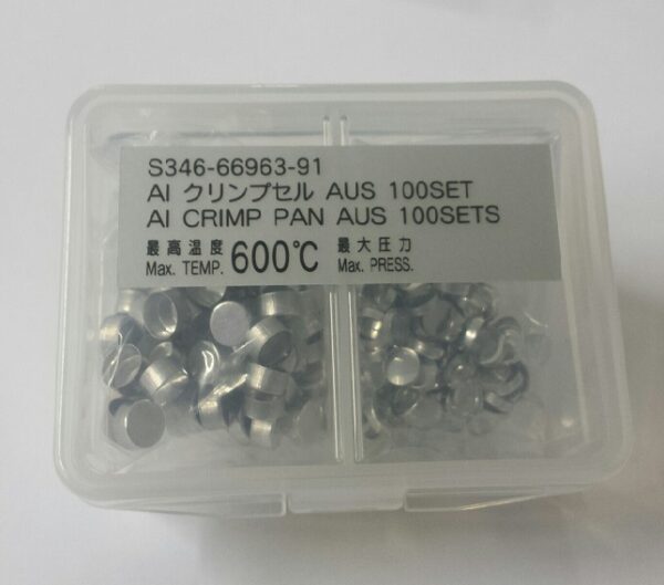 shimadzu 3466696391 aluminum pan lid set