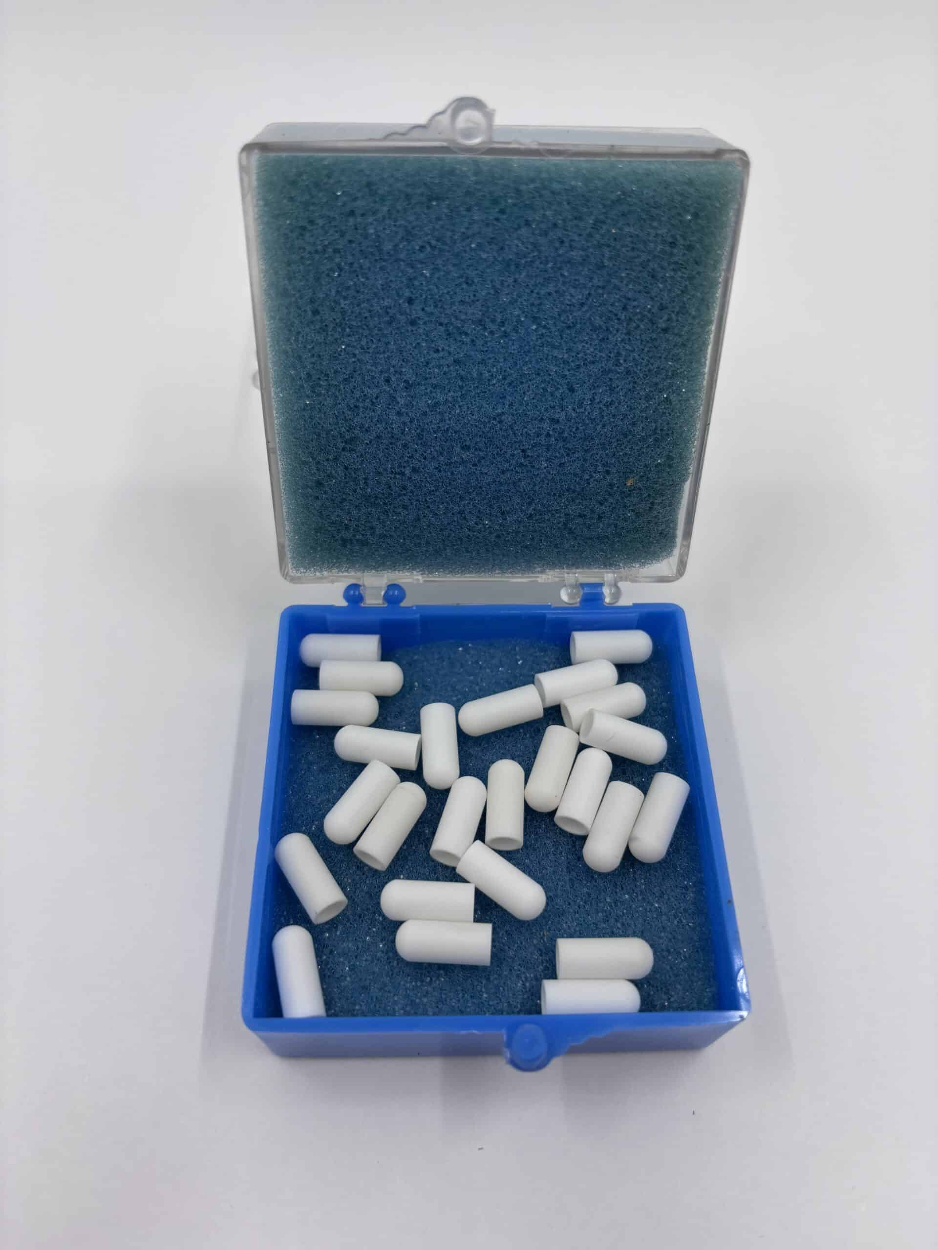 Original PerkinElmer 0419-0388 DTA7 & DTA 1700 Alumina Sample & Reference Cups 100mm(3) Qty. 25